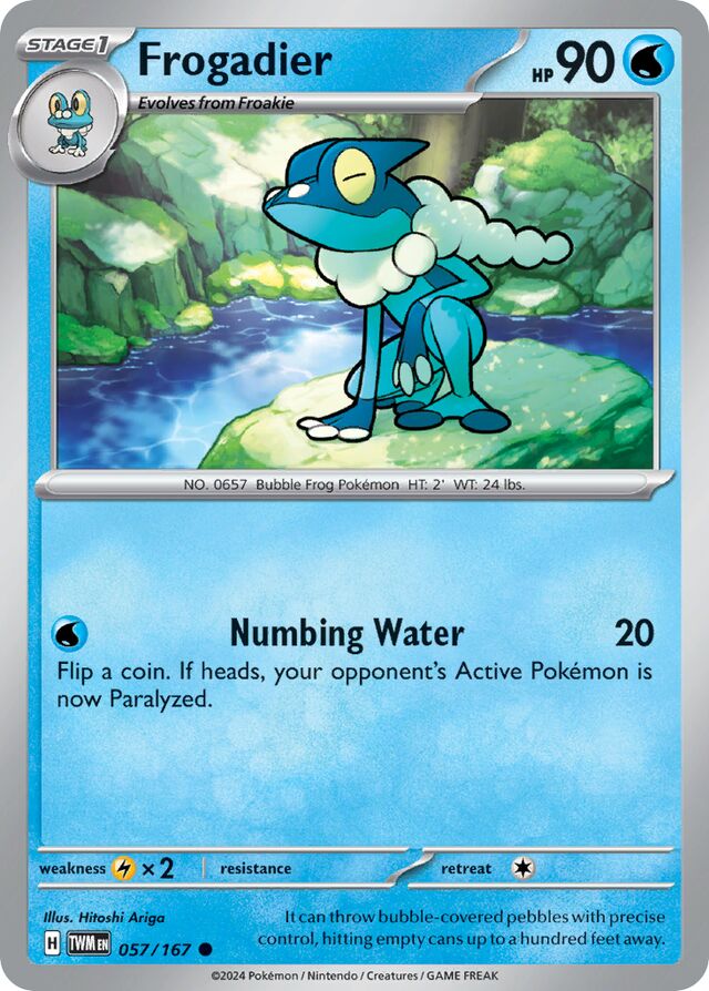057/167 Frogadier TWM Common