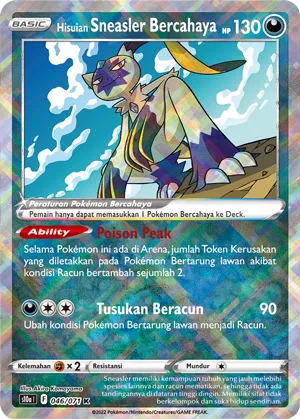 Radiant Hisuian Sneasler (Dark Phantasma 046/071)