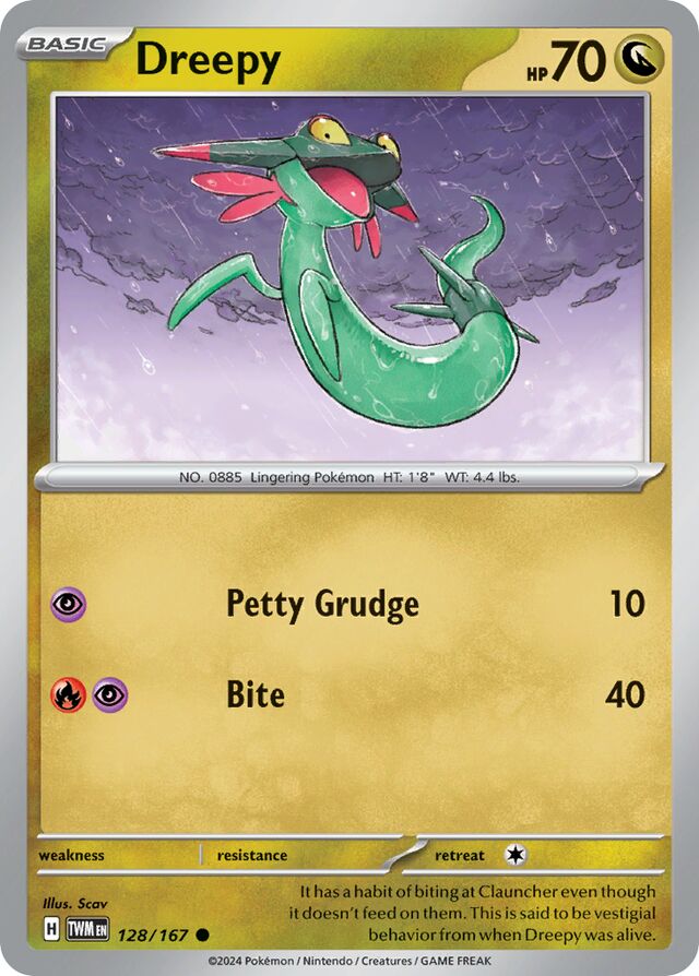 128/167 Dreepy TWM Common
