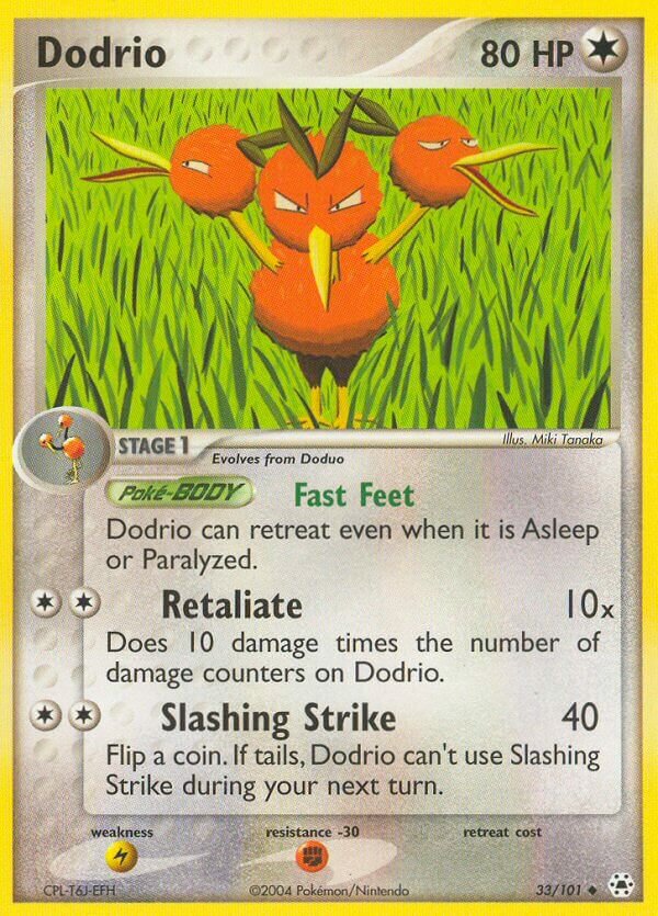 33/101 Dodrio HL Uncommon