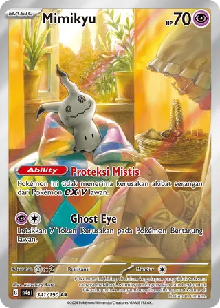 Mimikyu (Shiny Treasure ex 341/190)