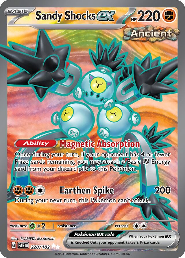 228/182 Sandy Shocksex PAR Ultra Rare