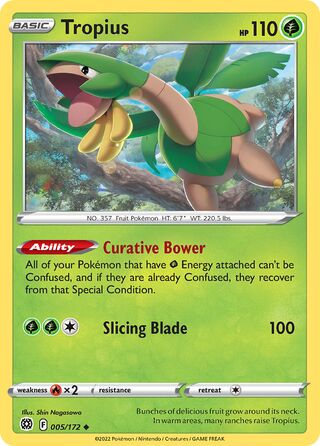 Tropius (Brilliant Stars 005/172)