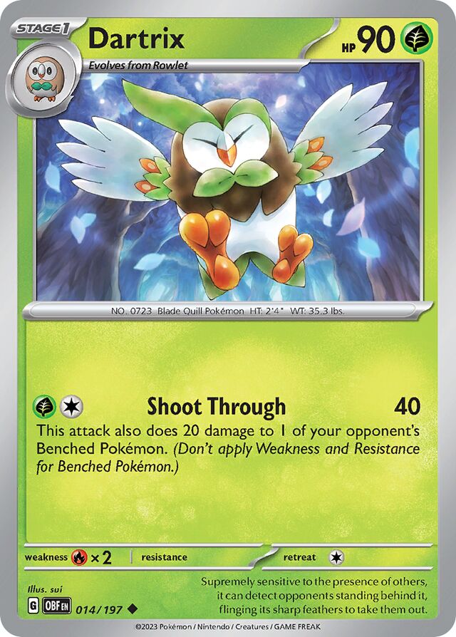 014/197 Dartrix OBF Uncommon