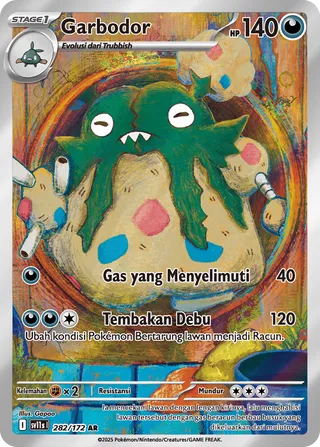 Garbodor (Black & White 282/172)