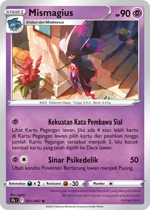 Mismagius (Battle Region 031/067)