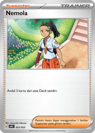 Nemona (Quaxly & Mimikyu ex Starter Deck ex 022/023)