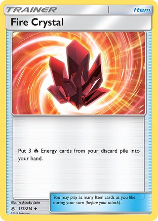 Fire Crystal (Unbroken Bonds 173/214)