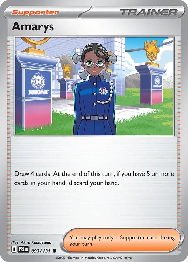Amarys Prismatic Evolutions 093/131 Common