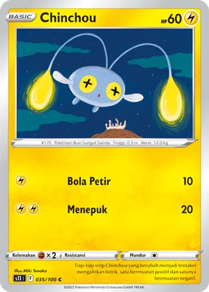 Chinchou (Lost Abyss 035/100)