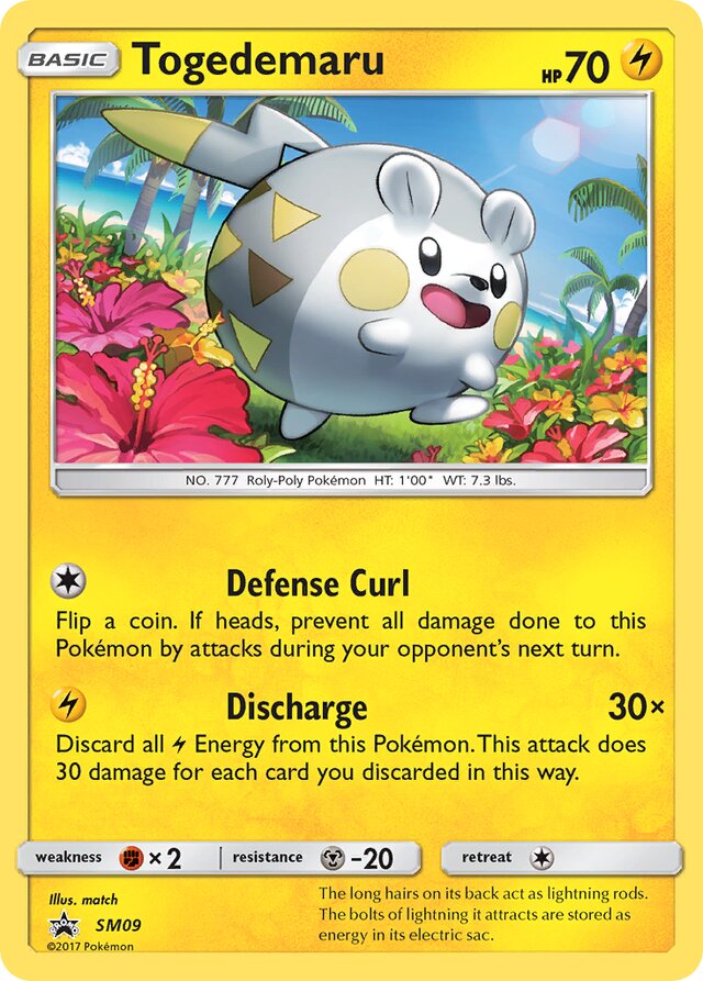 Togedemaru SM Black Star Promos SM09 PROMO