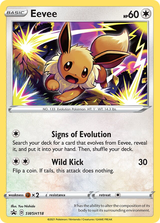 SWSH118 Eevee SSP PROMO