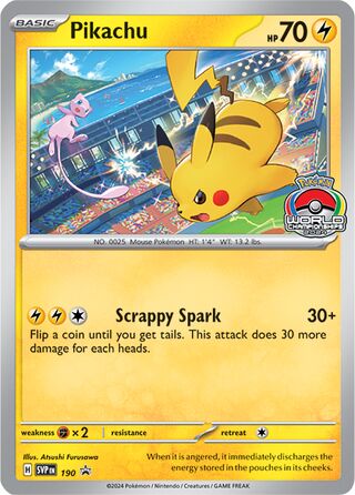 190 Pikachu SVP PROMO