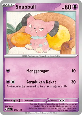 Snubbull (ex Compact Deck 071/163)