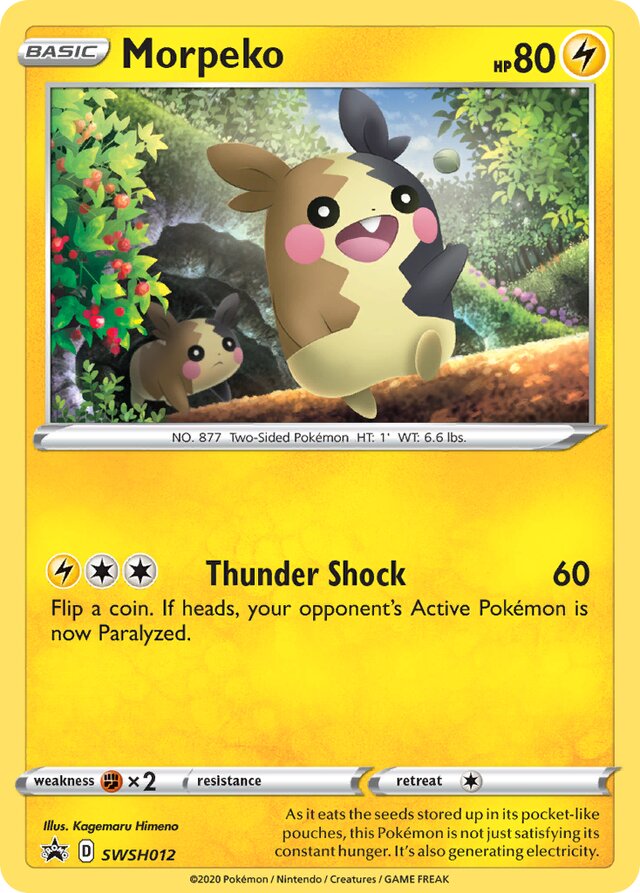 SWSH012 Morpeko SSP PROMO