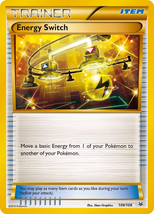 Energy Switch Roaring Skies 109/108 Rare Secret