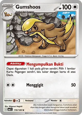 Gumshoos (Mega Evolution 110/126)