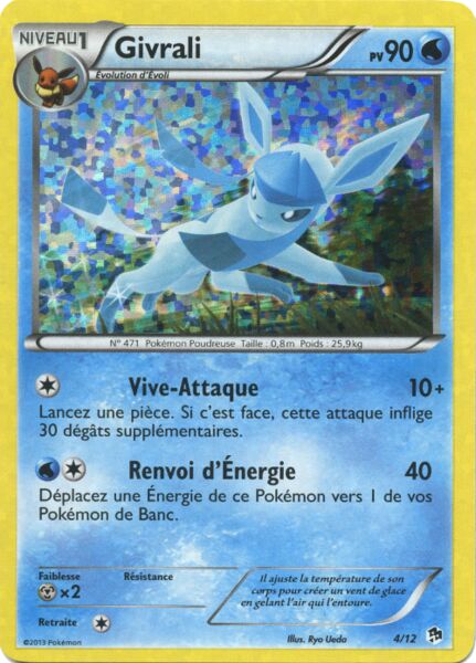 Glaceon McDonald's Collection 2013 4/12 —