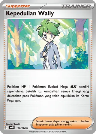 Wally's Compassion (Mega Evolution 121/126)