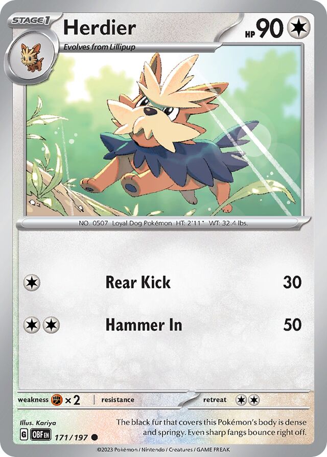 171/197 Herdier OBF Common
