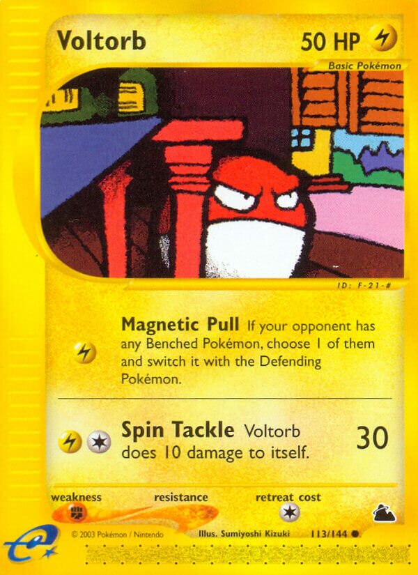 113/144 Voltorb SK Common