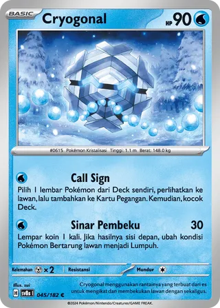 Cryogonal (Stellar Lightning 045/182)
