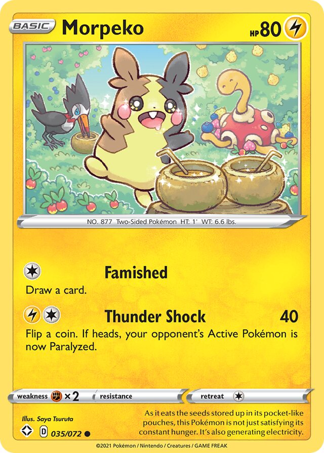 Morpeko Shining Fates 035/072 Common