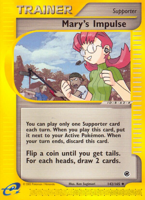 142/165 Mary's Impulse EX Uncommon