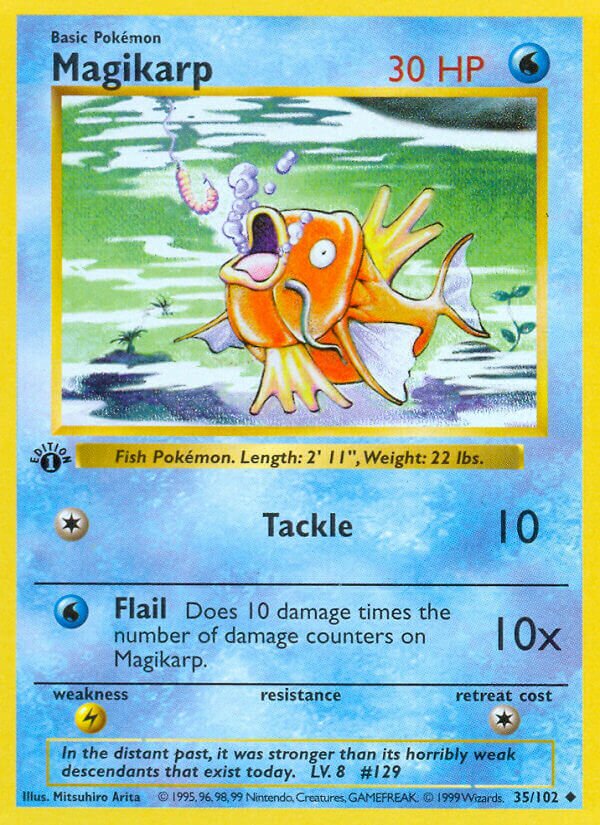 Magikarp Base 35/102 Uncommon