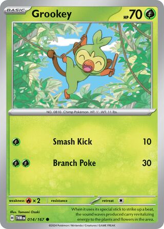 Grookey (Twilight Masquerade 014/167)