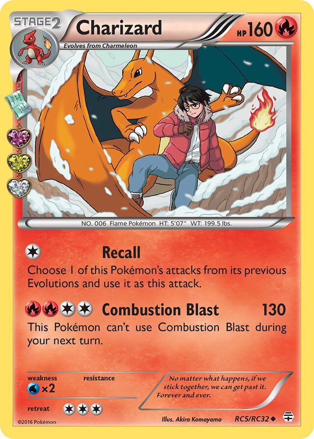 Charizard Generations Radiant Collection RC5/RC32 Uncommon
