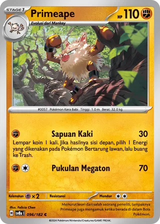 Primeape (Stellar Lightning 096/182)
