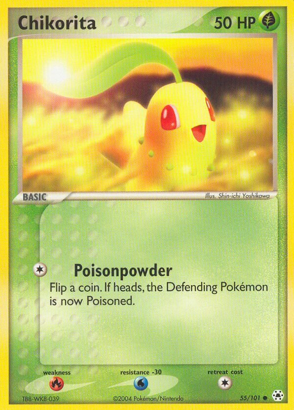 55/101 Chikorita HL Common
