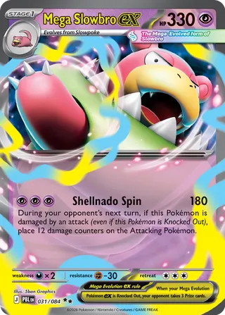Mega Slowbro ex (Pitch Black 031/084)