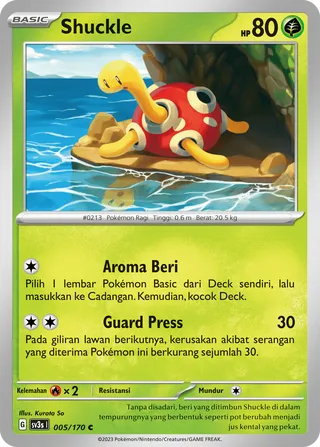 Shuckle (Black Shine 005/170)