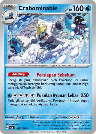 Crabominable (Stellar Guidance 038/166)