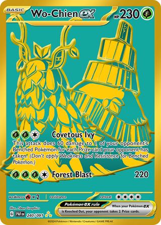 Wo-Chien ex (Paldean Fates 240/091)