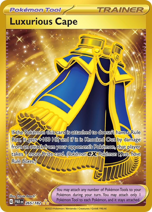 265/182 Luxurious Cape PAR Hyper Rare
