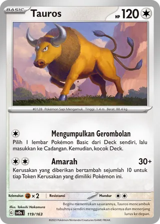 Tauros (ex Compact Deck 119/163)