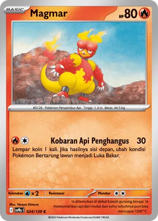 Magmar (Bonds of Destiny 024/139)