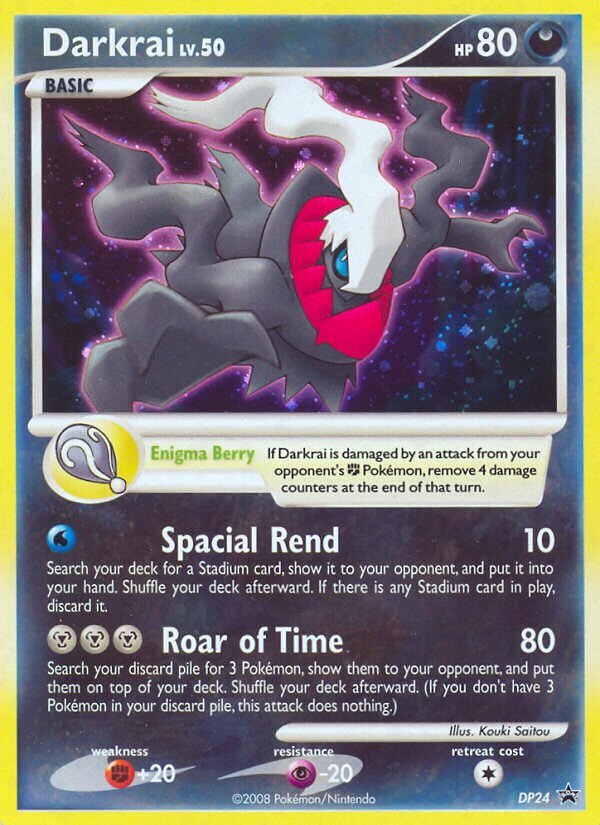 Darkrai [holo] DP Black Star Promos DP24 PROMO