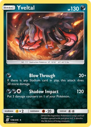 Yveltal (Unified Minds 139/236)