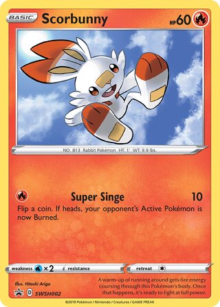 Scorbunny (SWSH Black Star Promos SWSH002)