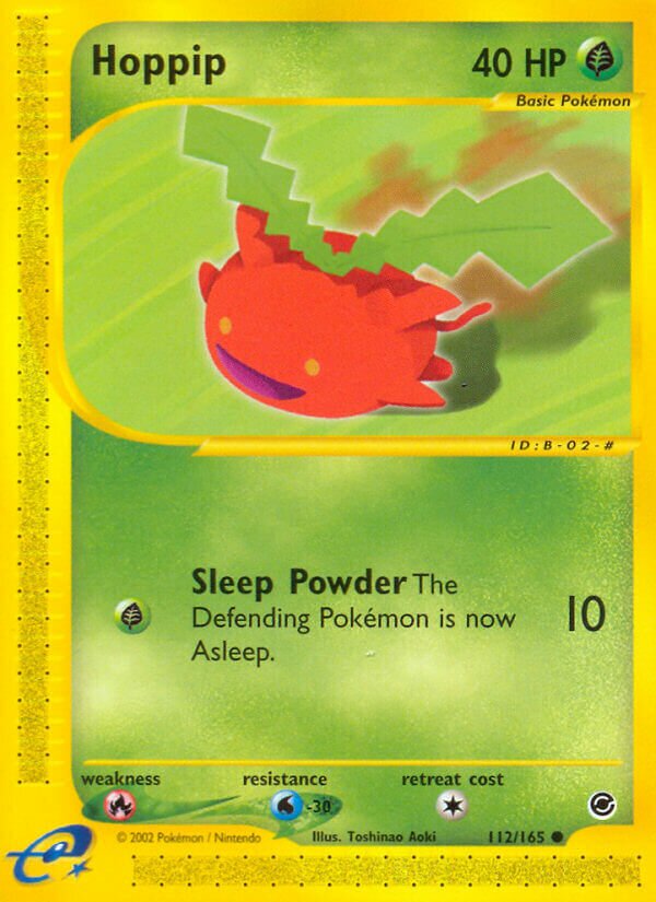 112/165 Hoppip EX Common