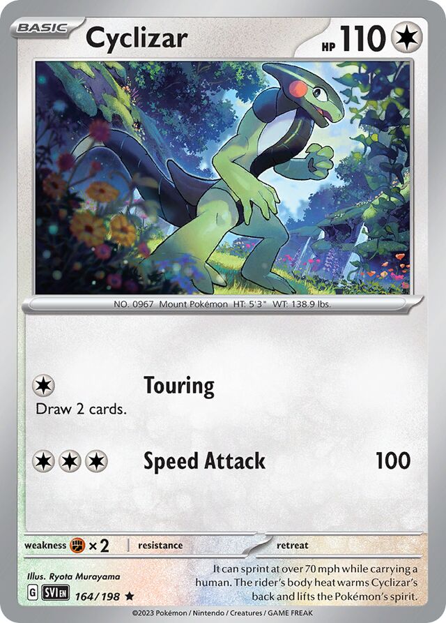 Cyclizar Scarlet & Violet 164/198 Rare
