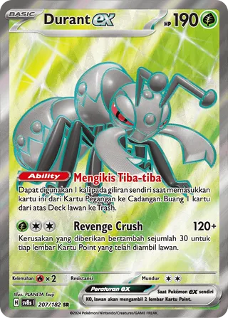 Durant ex (Stellar Lightning 207/182)