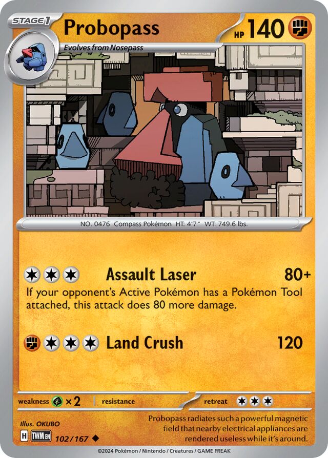 102/167 Probopass TWM Uncommon