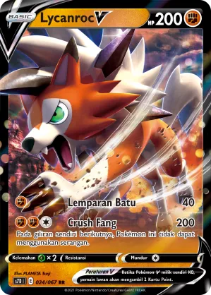 Lycanroc V (Skyscraping Perfection 024/067)