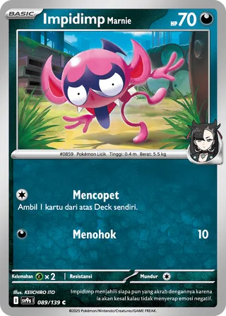 Marnie's Impidimp (Bonds of Destiny 089/139)