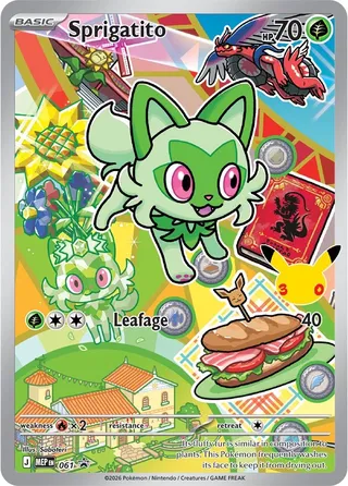 Sprigatito (Mega Evolution Promos 061)